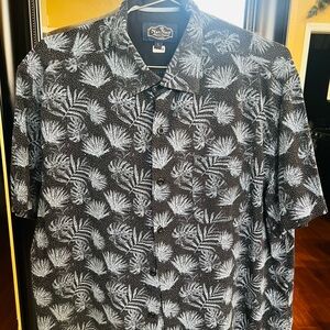 Nat Nast Black and White Men's Casual Shirt